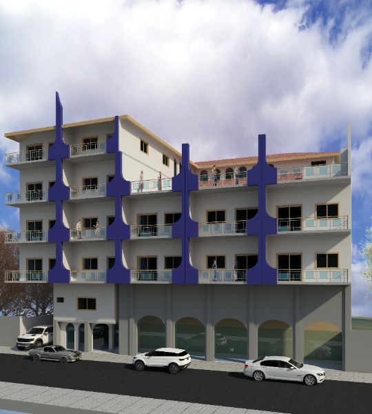 Edificio comercial y complejo Habitacional