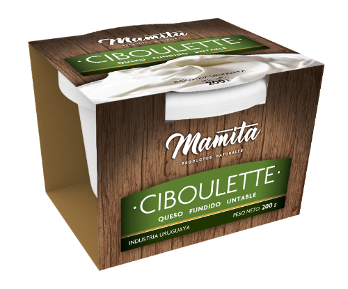 Queso untable ciboulette de Paroductos Mamita