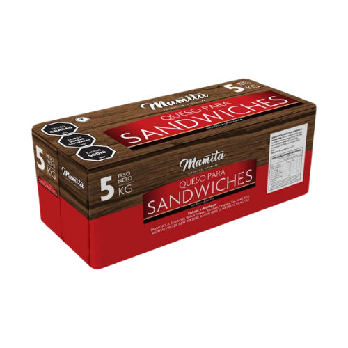 Queso para sandwiches de Productos Mamita