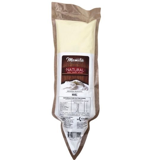 Queso untable sabor natural de Productos Mamita