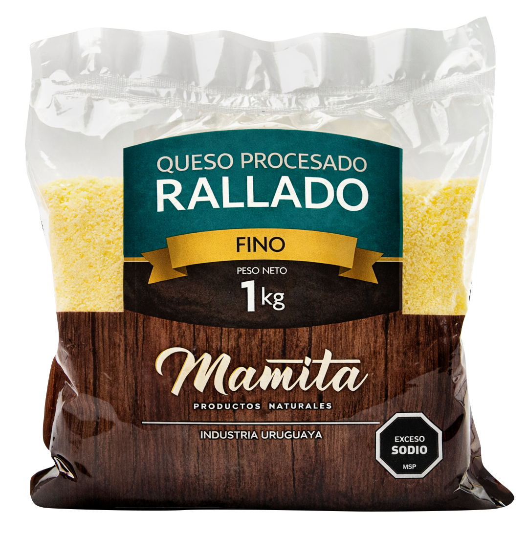Queso Procesado Rallado Fino