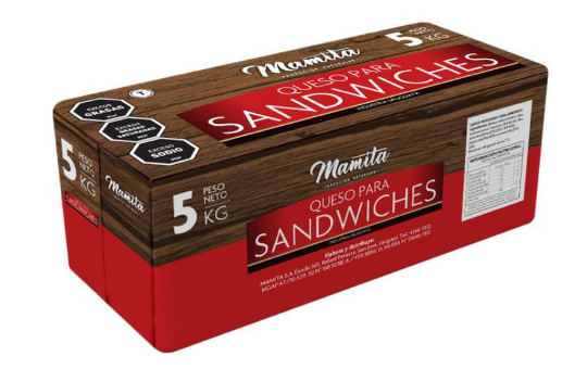 Queso para sandwiches de Productos Mamita