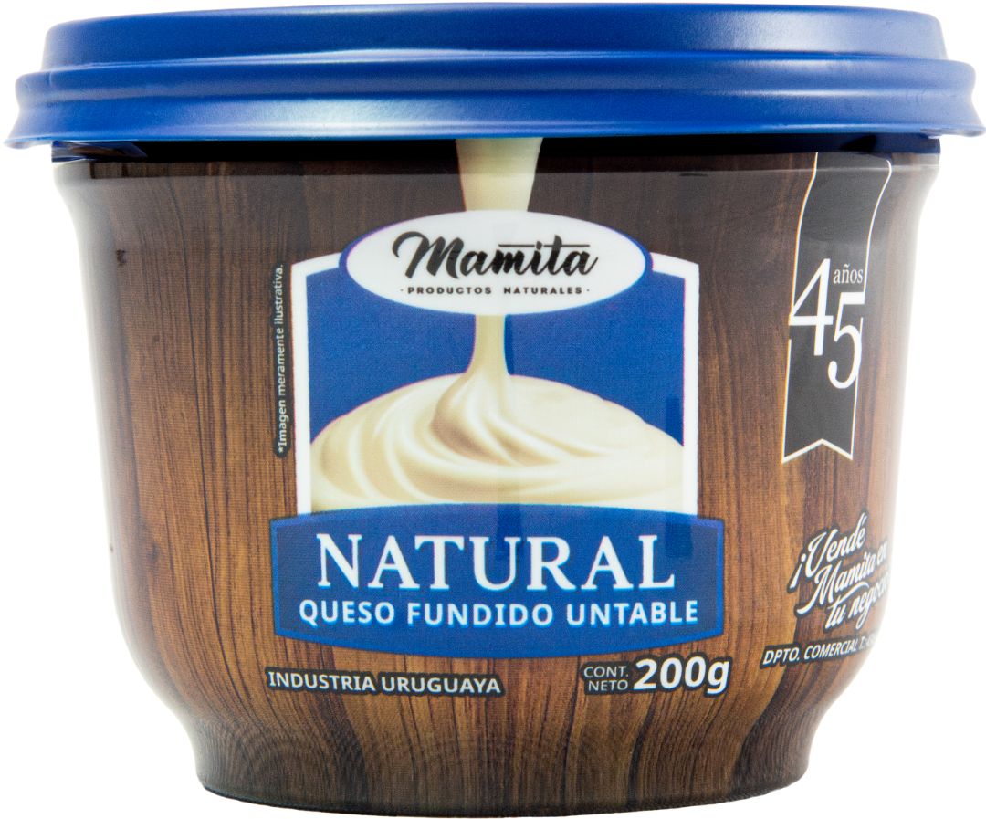 QUESO FUNDIDO UNTABLE SABOR natural DE PRODUCTOS MAMITA