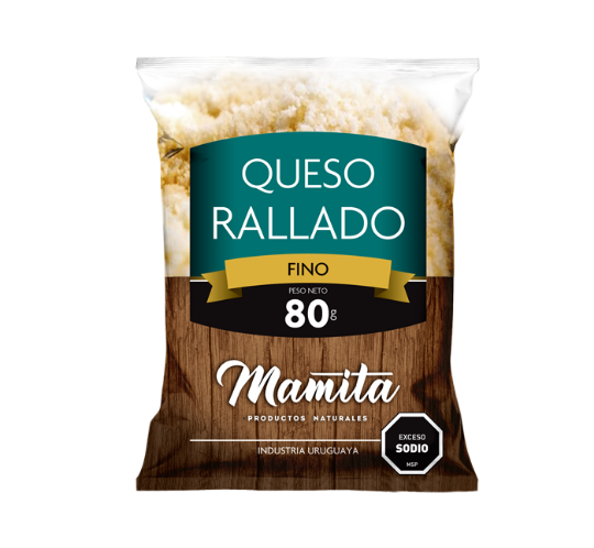 Queso rallado fino de Productos Mamita