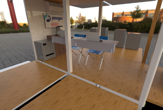 Showroom, Vitrina móvil, Ninox