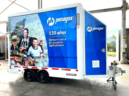 Showroom, vitrina movil, Show room, vitrina móvil