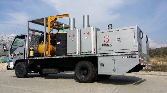 Camion de lubricacion NINOX