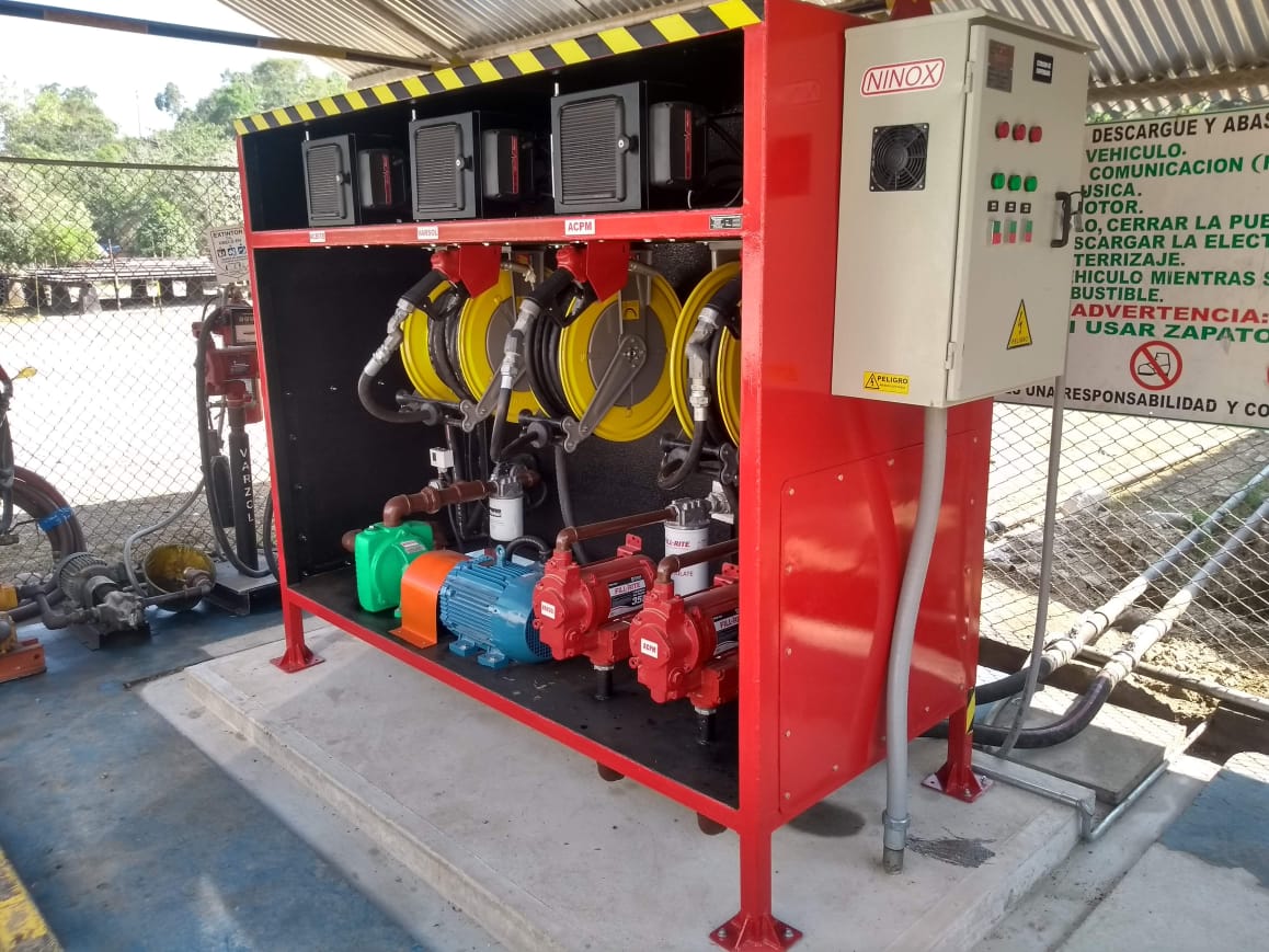 Equipos para estacion de combustible NINOX