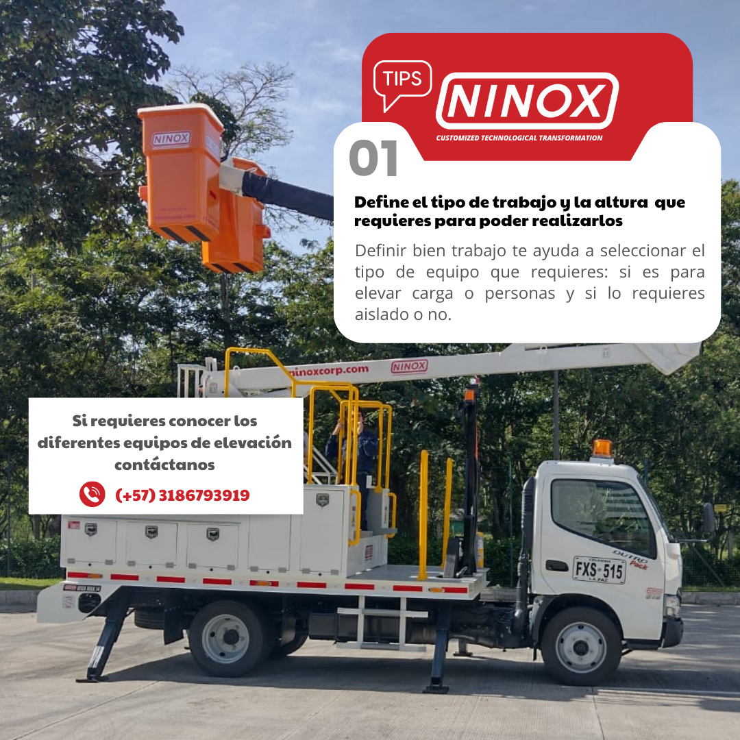 grúa, camion grua, camion canasta, Ninox