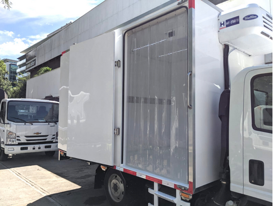 furgon refrigerado, carga refrigerada, furgon, cargo max, cadena de frio, logistica de carga, carga, camiones colombianos, camiones, carroceria, equipo movil