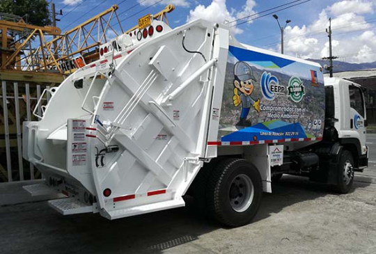 Compactador de basura, Camión compactador, Sistema de recolección de basura, Compactador de desechos sólidos, Ninox