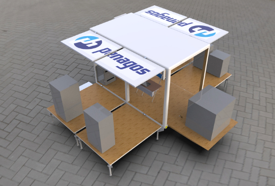 Showroom, Vitrina móvil, Ninox