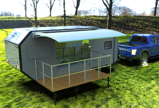 Trailer oficina, oficina móvil, Ninox