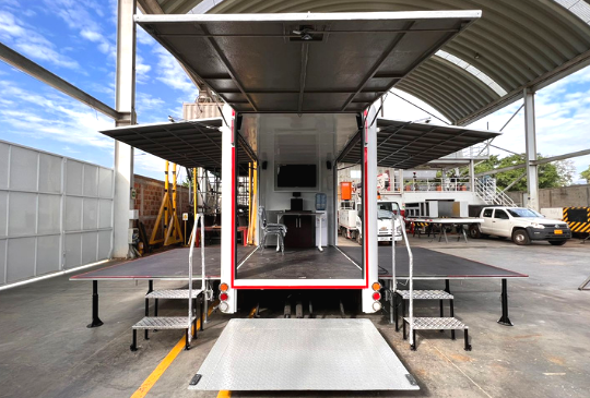 Showroom, Vitrina móvil, Ninox