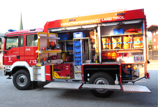 Camiones de rescate, vehículos de rescate, Ninox