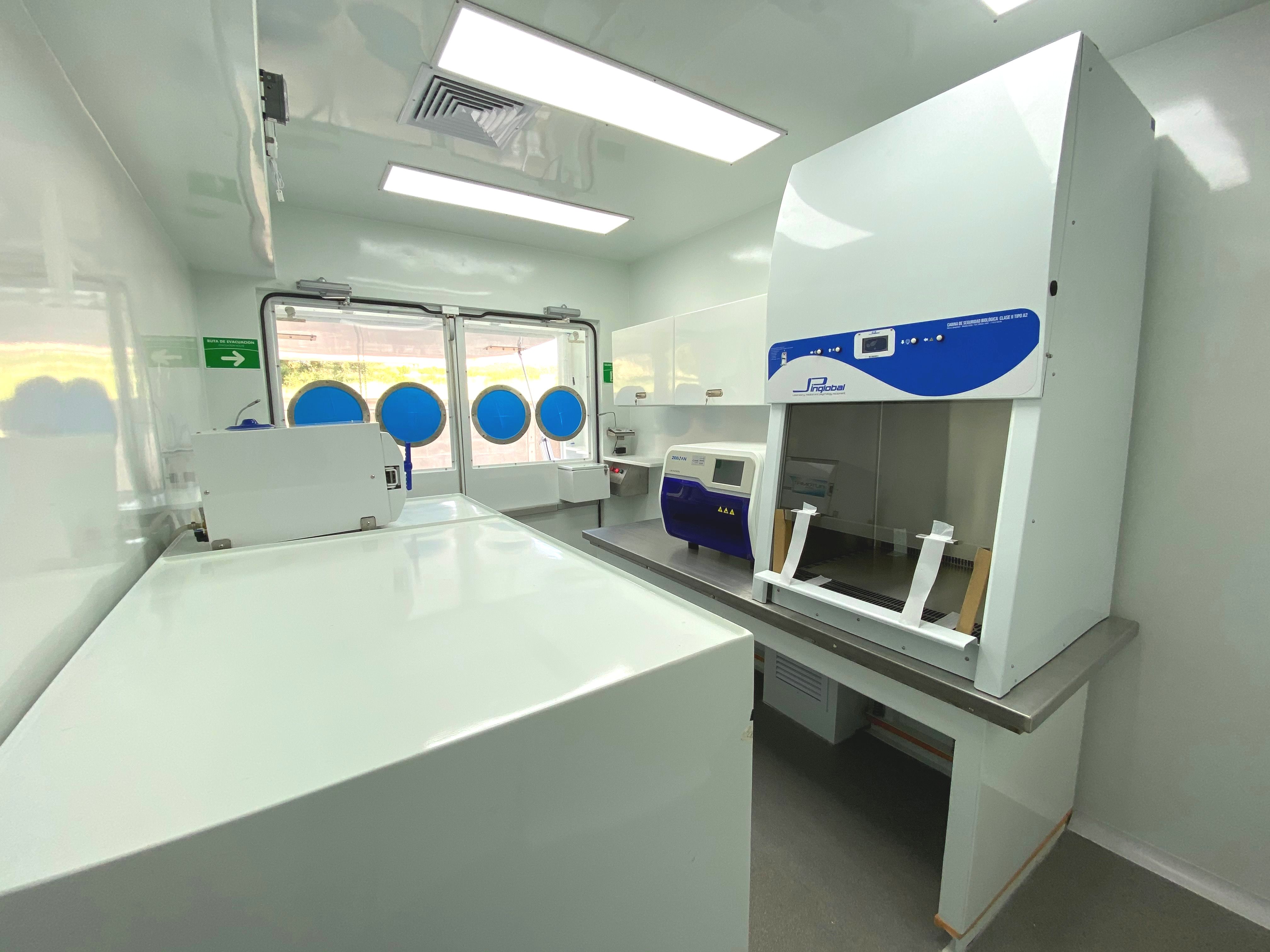 Laboratorio Movil Biomolecular Covid-19 NINOX