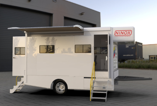 Consultorio móvil, Consultorios móviles, Unidad de diagnóstico móvil, Ninox