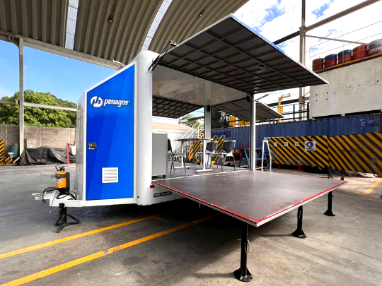 Showroom, vitrina movil, Show room vitrina móvil