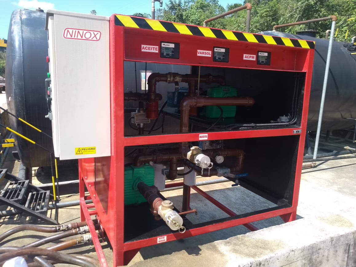 Equipos para estacion de combustible NINOX