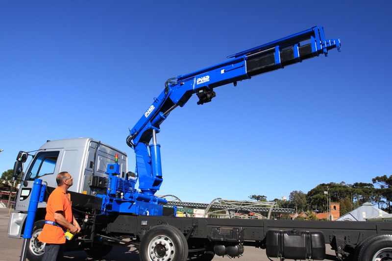 Camion Grua Articulada, Izaje de Carga, NINOX