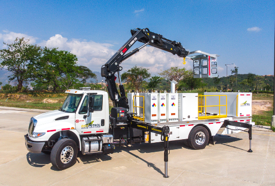 Camion Grua Articulada, Izaje de Carga, NINOX