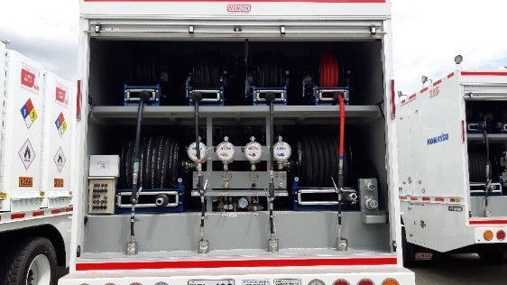 Camion de lubricacion NINOX