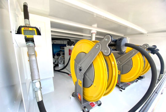 Tráiler lubricador, Trailer de lubricación, Orquesta de lubricación, Plataforma de lubricación, Ninox