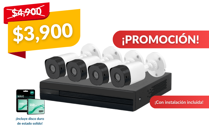 KITS DE CAMARAS DE SEGURIDAD