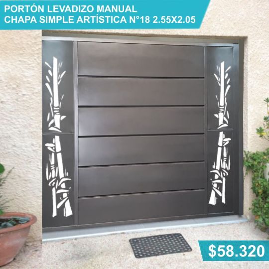 Portón corredizo automático