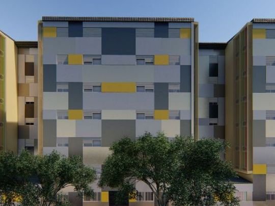 REDACCIÓN DE PROYECTOS DE REHABILITACIÓN ENERGÉTICA DE VIVIENDAS DE PROMOCIÓN PÚBLICA YDIRECCIONES DE OBRA EN MÉRIDA, MIAJADAS, BADAJOZ Y CÁCERES