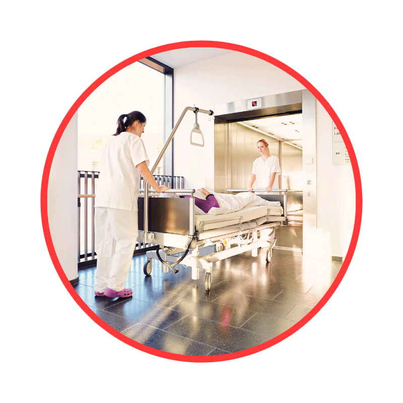 Elevadores para hospitales