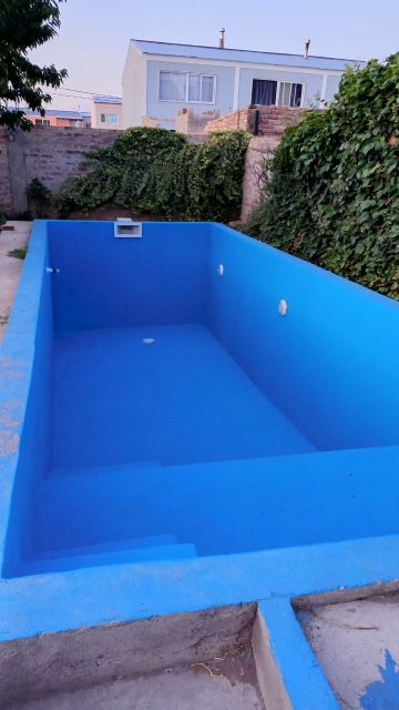 Trabajo terminado en Piscina