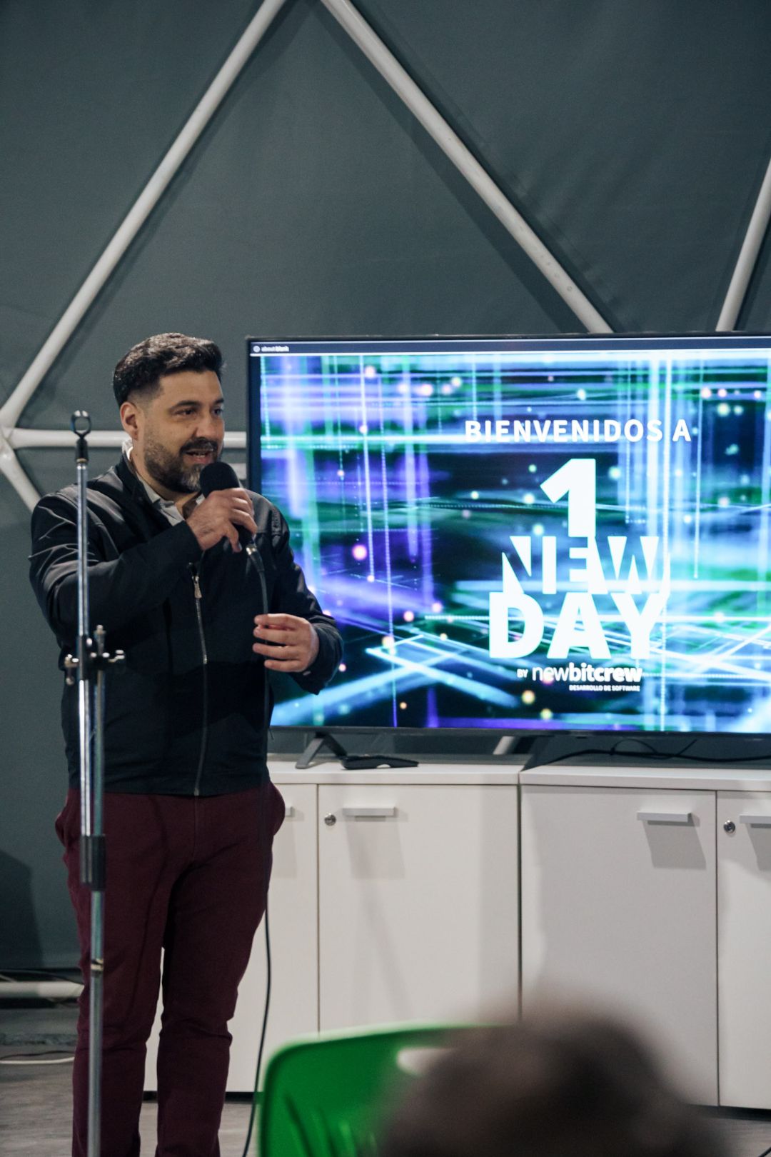 Bienvenida CEO Sebastián Bravo  - Evento 1 New Day - New Bit Crew