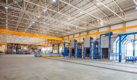 Construcción industrial y naves logísticas para proyectos de obra civil