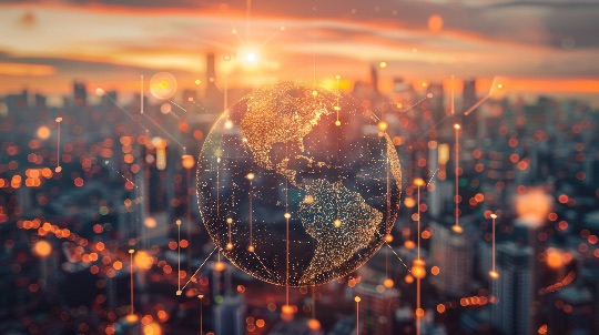 Representación del impacto positivo de la construcción en el desarrollo económico y social de las ciudades en la región