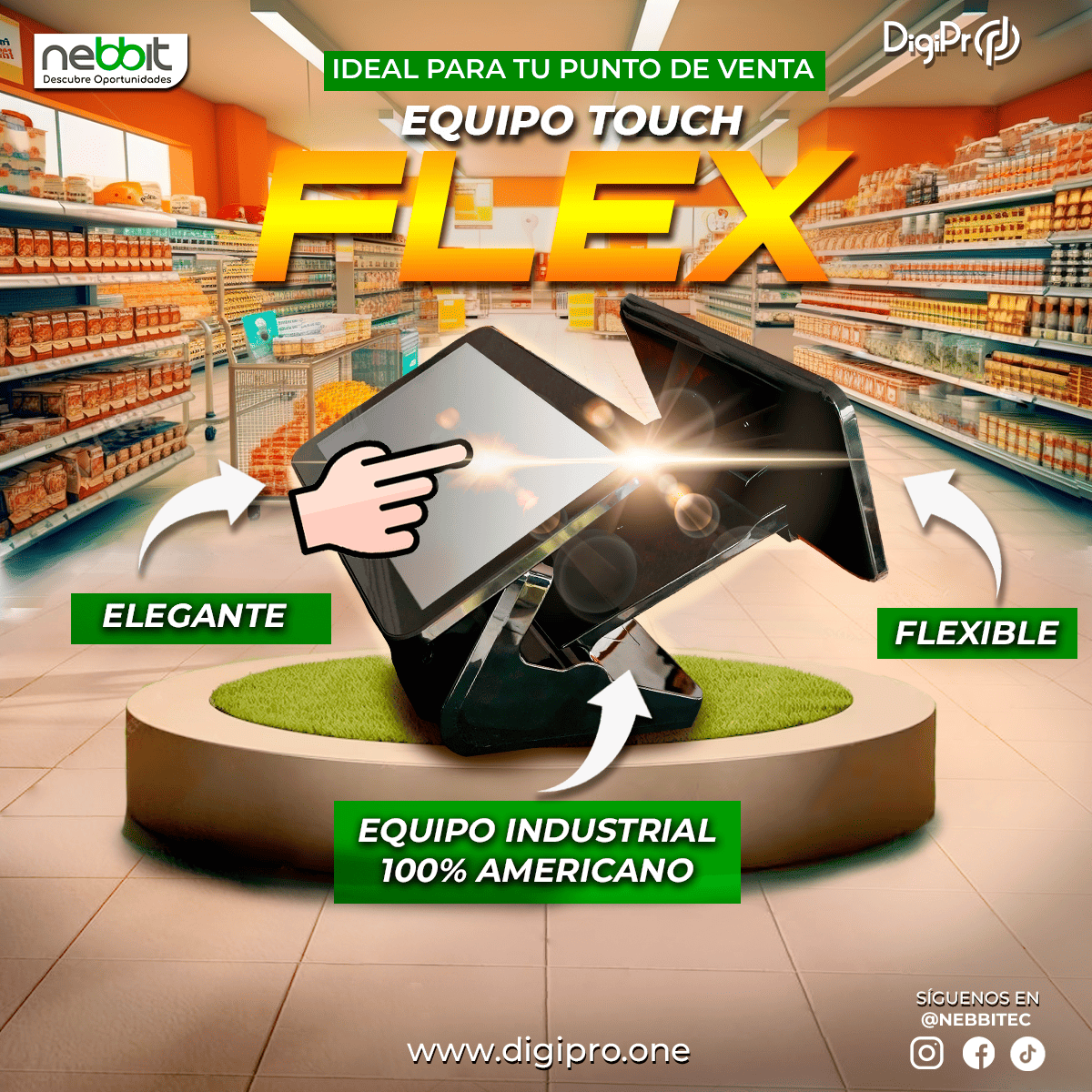 <Combo Dual Touch Restaurantes