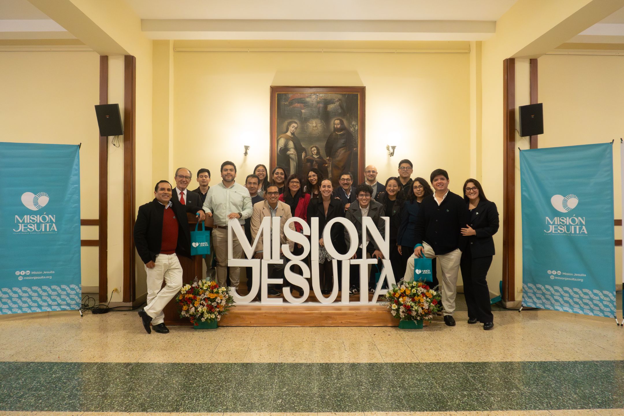 Equipo Misión Jesuita en el aniversario 25