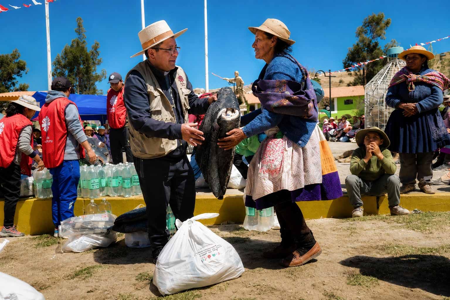 Respuesta humanitaria en Junín