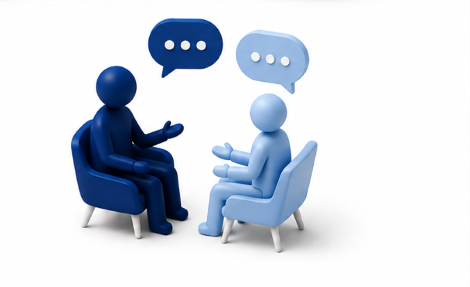 people talking figure