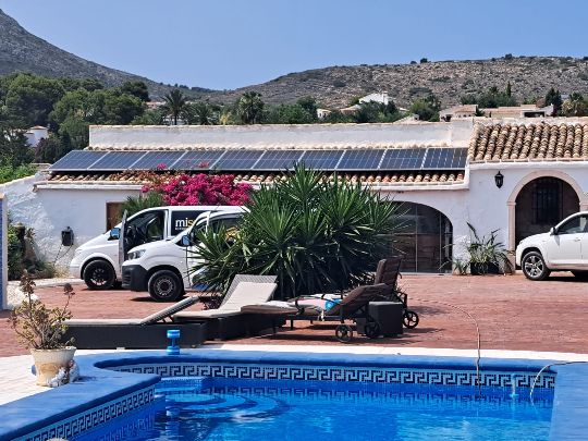 olar panels for home installations in Javea