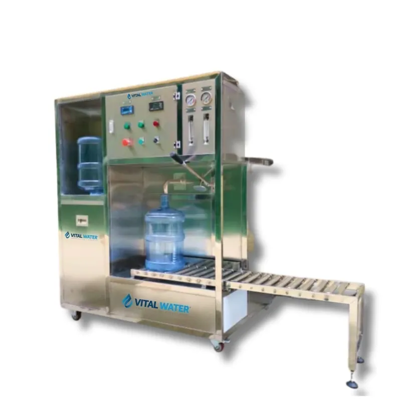Planta envasadora 4 en 1 de 500 l/h