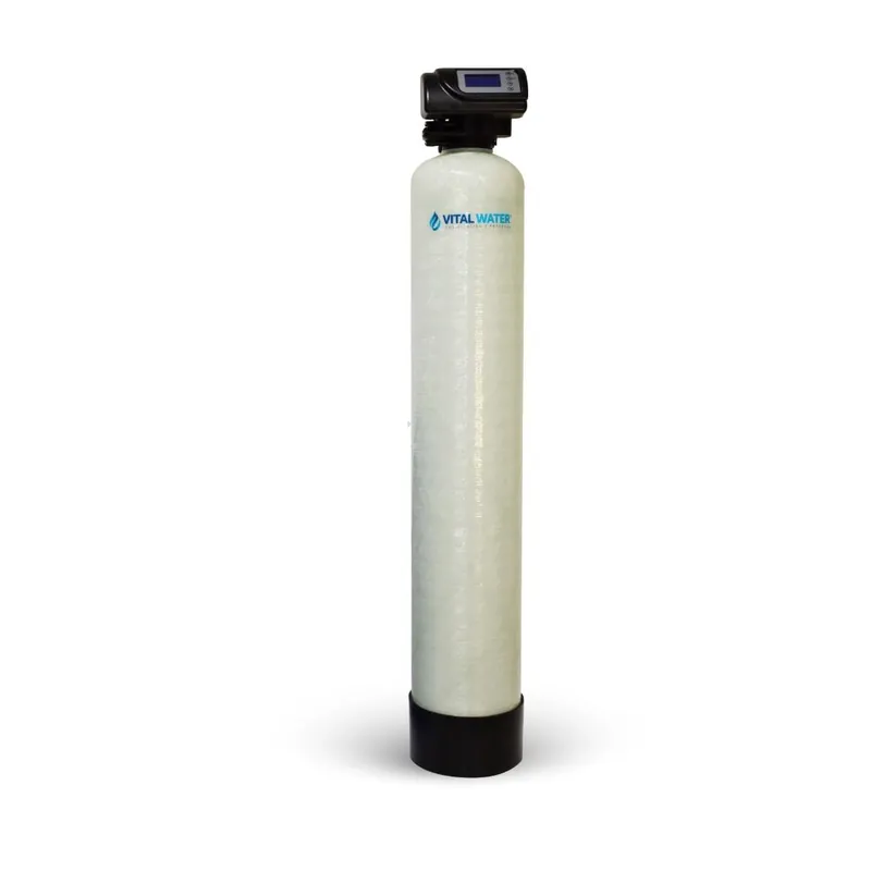 Filtro multimedia de zeolita 2.000 l/h automático por volumen (tanque 9" × 48")